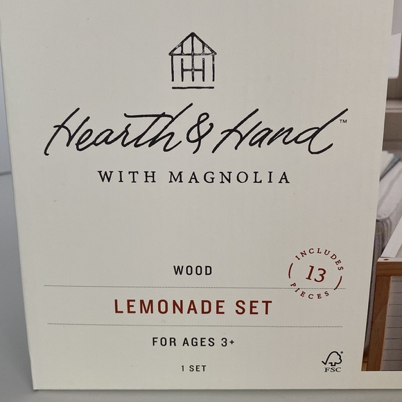 Hearth & Hand Wood Toy Lemonade Set - Picture 10 of 14